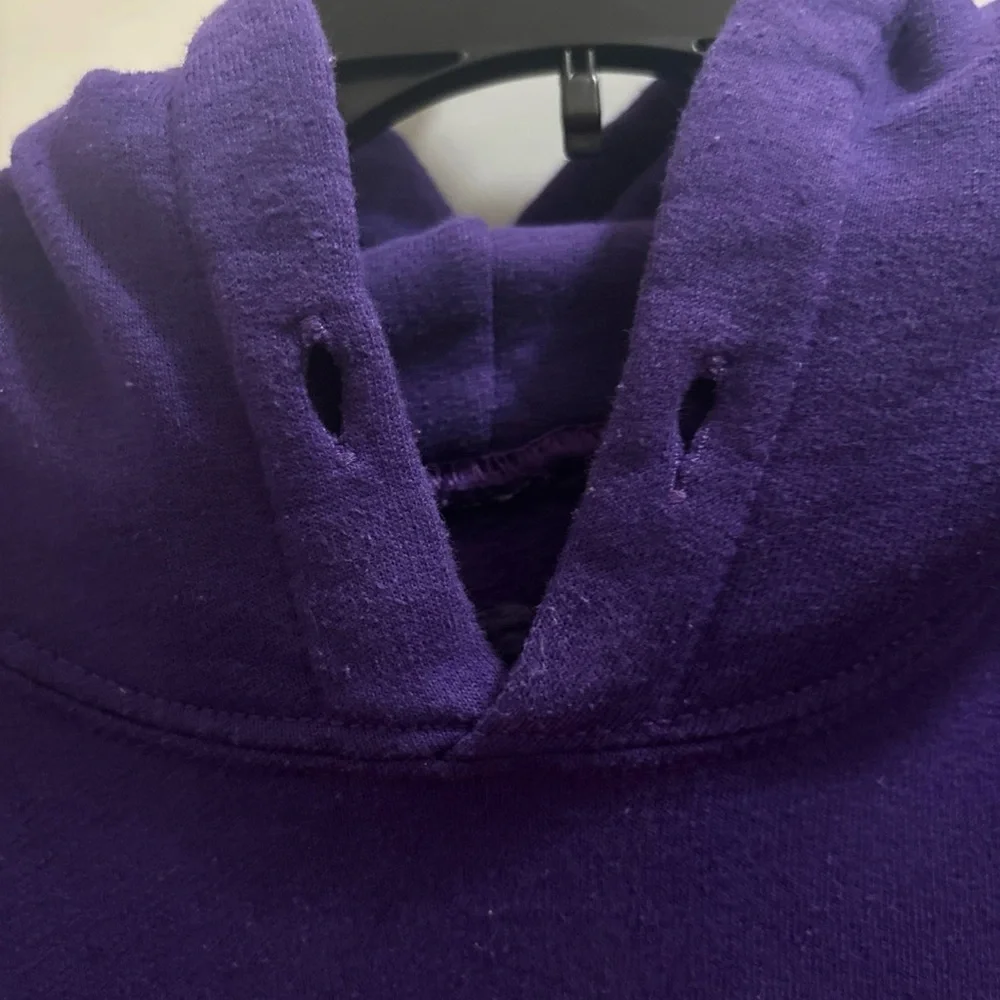 Fanatics NCAA LSU Louisiana State University Tigers Purple Hoodie Youth Medium